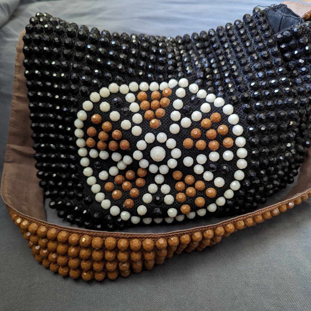 Vintage Roger Van S Beaded Handbag